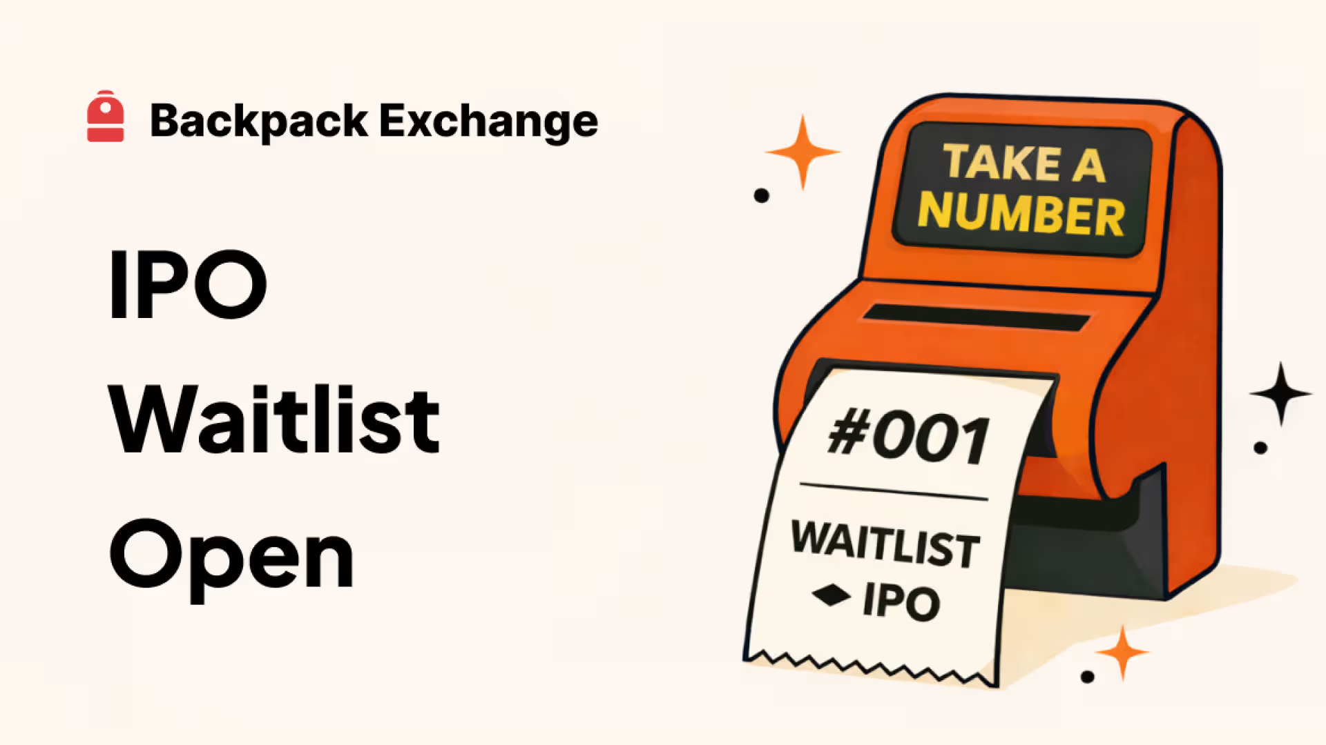 Backpack Ra Mắt Waitlist Cho IPOs Onchain Trước Khi Niêm Yết Chính Thức